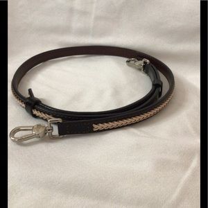 Consuela Leather Crossbody Strap